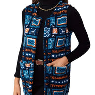 Damen Statement-Weste im Ethno-Design WW