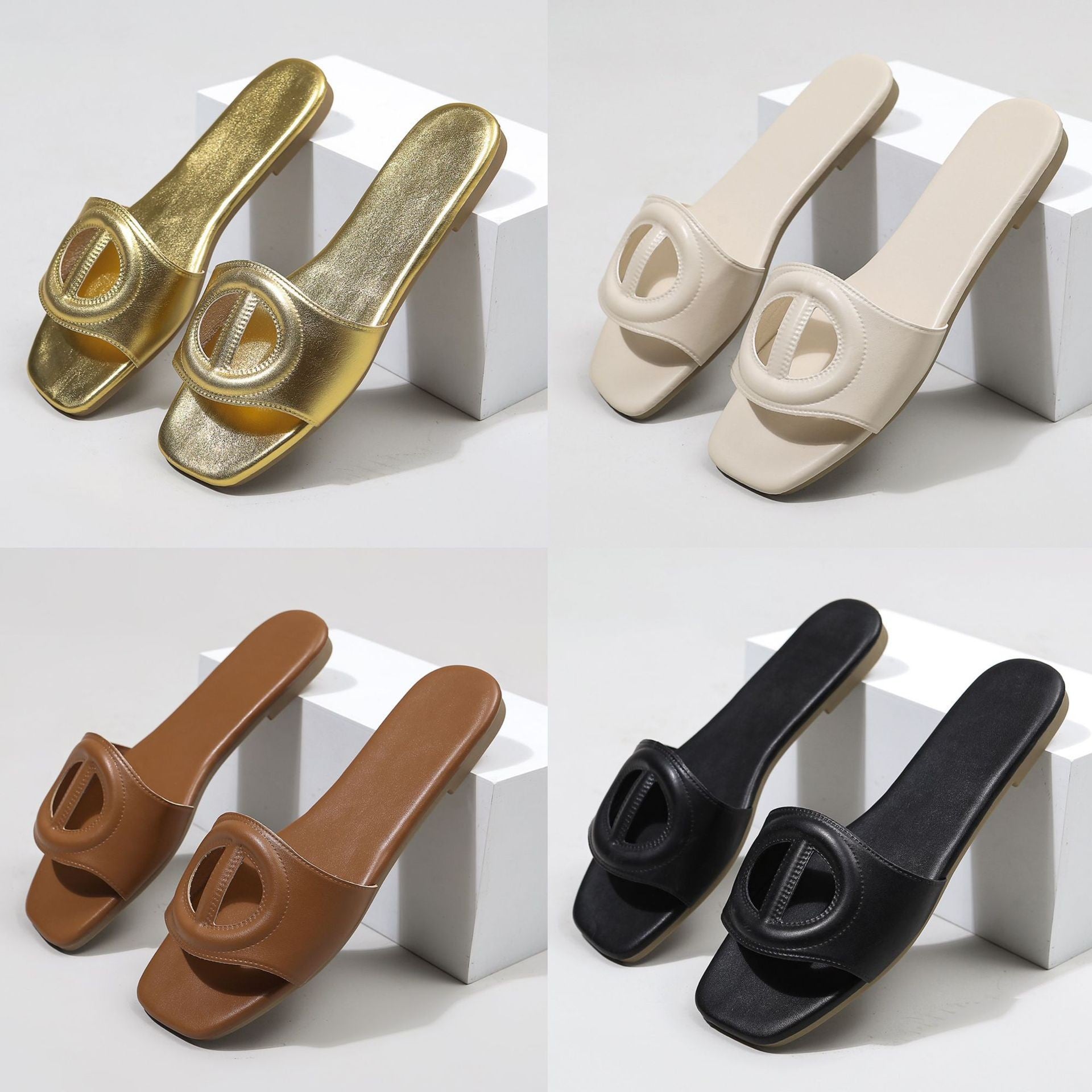 Damen Schlappen im minimalistischen Design WW