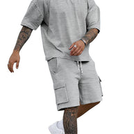 Herren Sportliches Cargo-Set WW