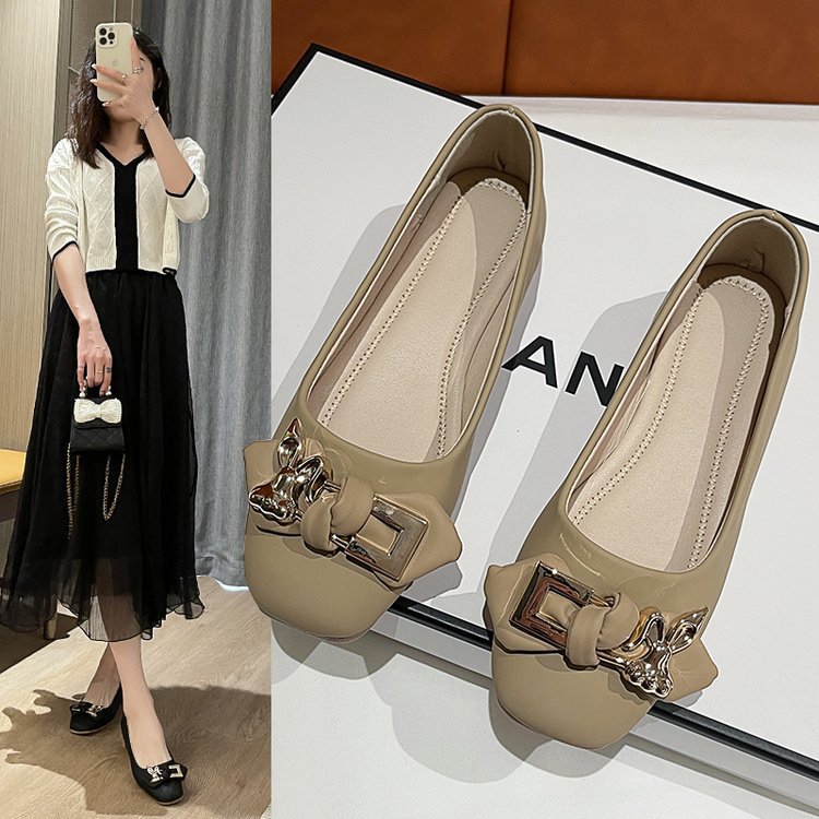 Damen Ballerinas mit dekorativer Schleifenapplikation und komfortabler Innensohle W&W