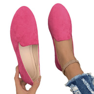 Damen bequeme Slipper im eleganten Design mit weicher Oberflächenstruktur WW