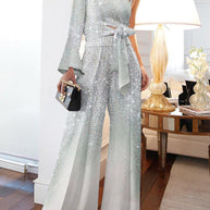 WW | Off-Shoulder Weite Bein Hose Set