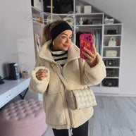 Damen Cozy Fleece Zip-Up Jacke WW