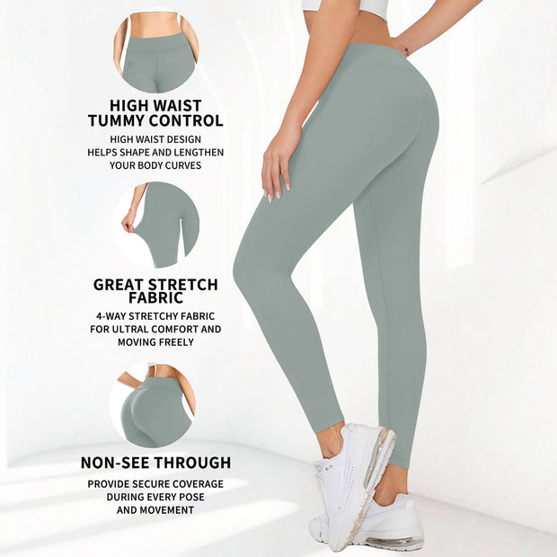 Damen Sportleggins mit hohem Bund und formendem Effekt WW