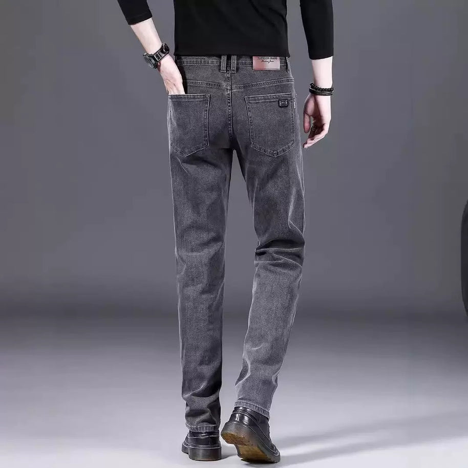 Herren modische Slim-Fit Jeans aus weichem Denim WW