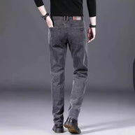 Herren modische Slim-Fit Jeans aus weichem Denim WW