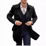 Herren Trenchcoat mit elegantem Schnitt WW