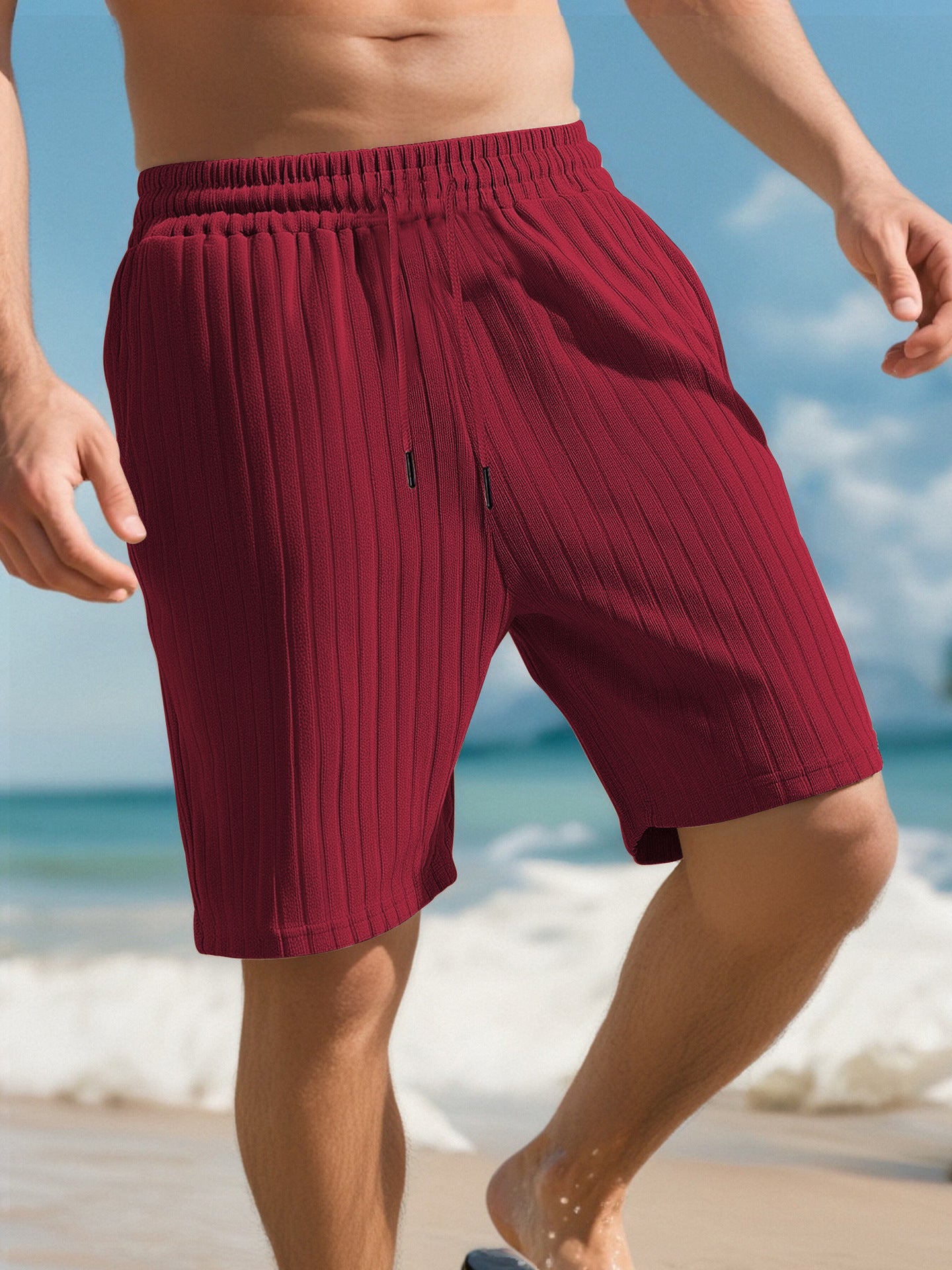 Herren Badeshorts mit feuchtigkeitsregulierender Technologie und elastischem Bund WW