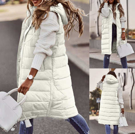 W&W Mode | Langer Bodywarmer Weste Camilla