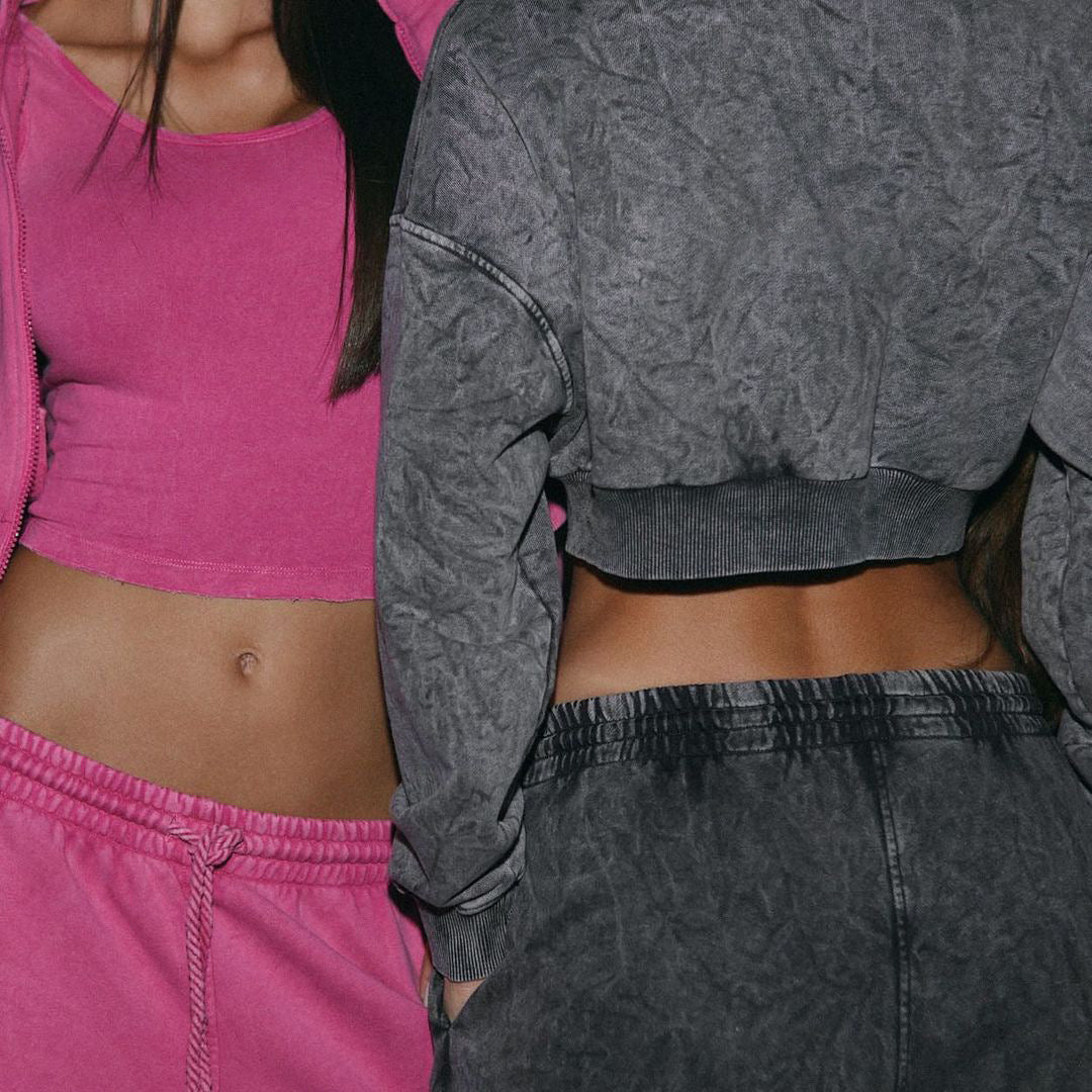 Damen Sportliches Sweatshirt- und Hosen-Set WW