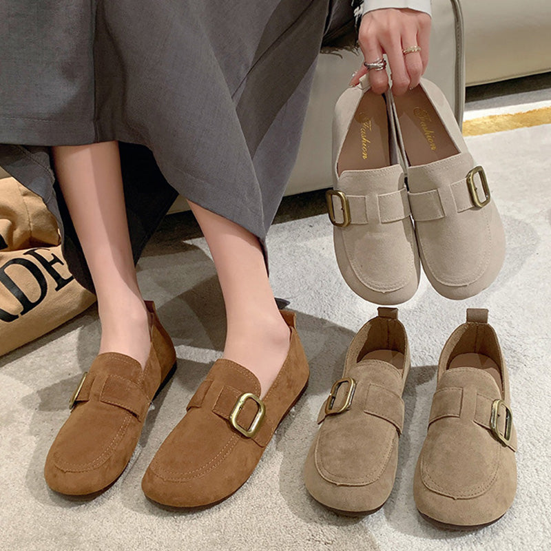 W&W Mode | Vintage Bequeme Slip-On-Schuhe