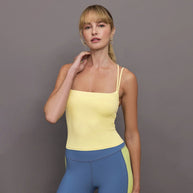 Damen Spaghettiträger Top mit eleganter Silhouette und figurformendem Schnitt WW