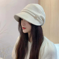 WW | Damen Newsboy Cabbie Beret Mütze