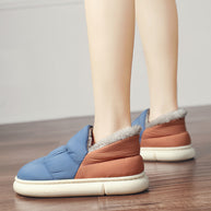 Damen warme Hausschuhe mit kuscheligem Innenfutter WW