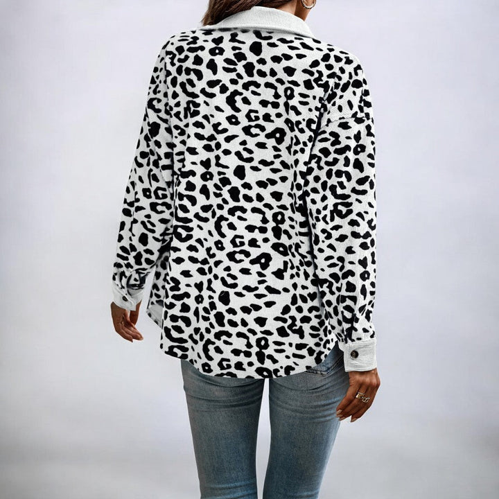 W&W Mode | Stilvolle Leopardenjacke