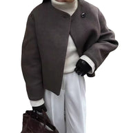 Damen Schulterjacke mit voluminösen Ärmeln und schickem Schnitt WW