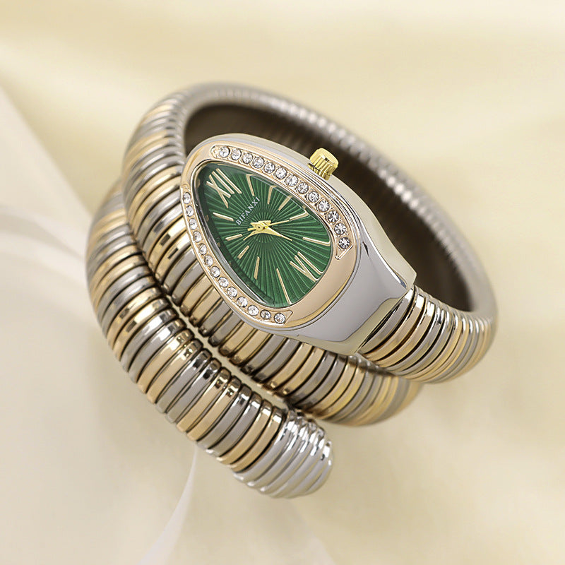 WW | Schlangenuhr Mit Quarzbewegung Und Persönlichem Armband