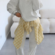 Damen Sportlicher Pullover mit hohem Kragen WW