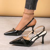 Damen Slingback Absatzschuhe mit feinem Design WW