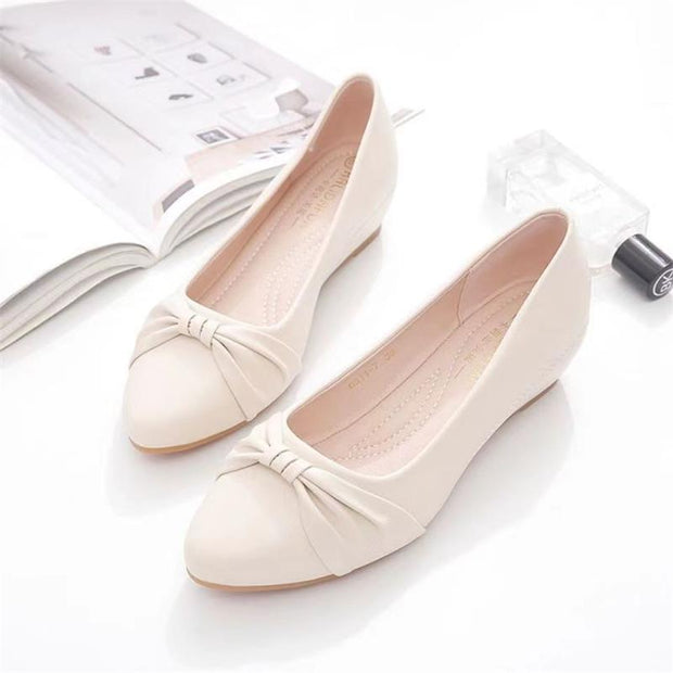 Damen Ballerinas mit elegantem Schleifen-Design und weichem Innenfutter WW