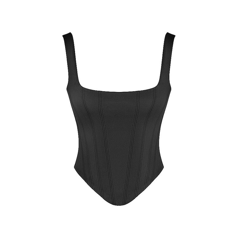 WW | Fairy Pink Satin Longline Korsett