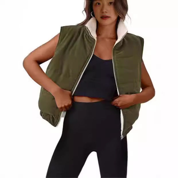 Damen Stepp-Weste mit weichem Innenteil WW