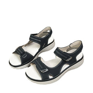 Damen Sportliche Sandalen mit verstellbarem Klettverschluss und dämpfender Sohle WW