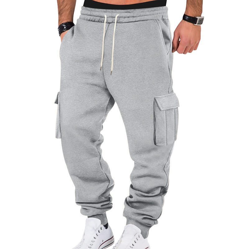Herren Cargo-Jogginghose mit elastischem Bund und praktischen Seitentaschen WW