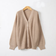 Damen Strickjacke mit strukturiertem Muster und praktischen Knopfdetails WW