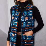 Damen Statement-Weste im Ethno-Design WW