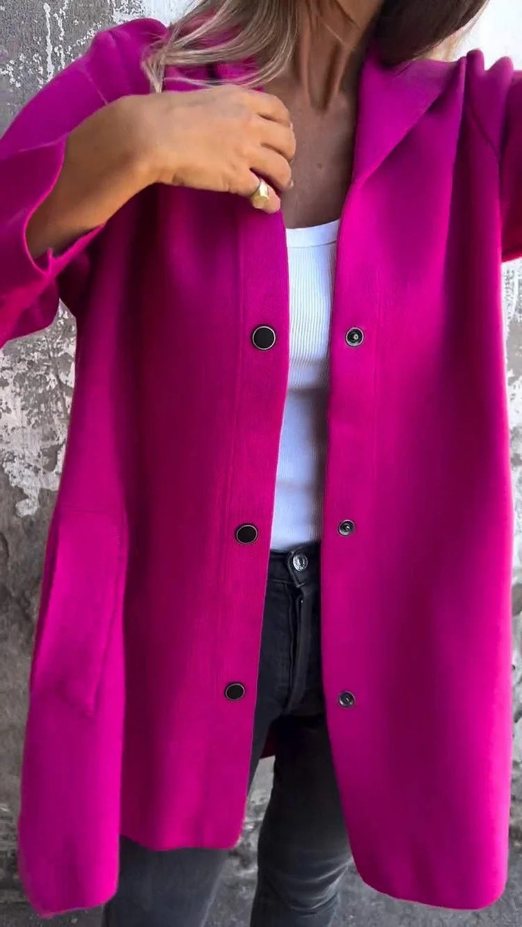 W&W Mode | Lässige Kapuzen-Reißverschlussjacke