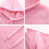 Damen sportlicher Kapuzenpullover mit weichem Innenfutter und praktischen Taschen WW