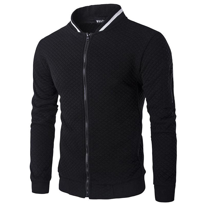 Herren Steppjacke mit modernem Kragen WW