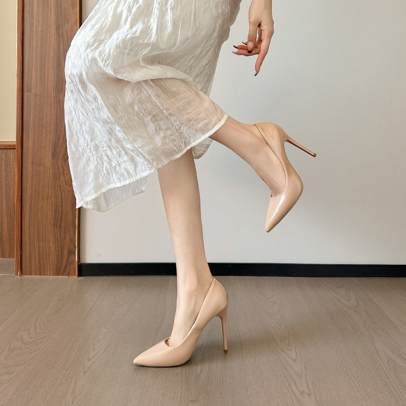 Damen elegante spitze High Heels mit schlanker Silhouette WW