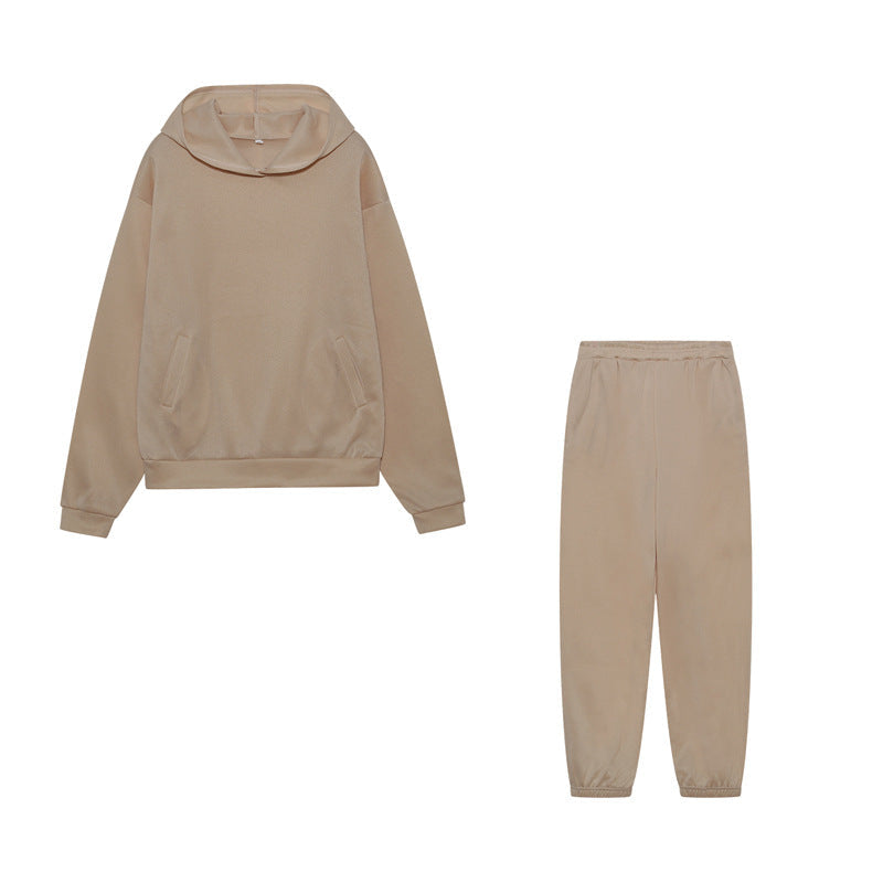 Damen Sportliches Set mit Hoodie und Jogginghose W&W Mode