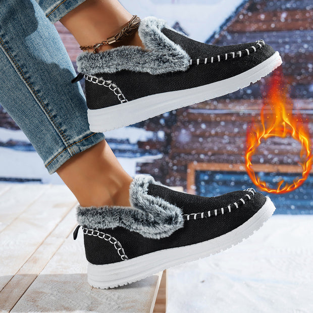 Damen Bequeme und kuschelig gefütterte Sneaker WW