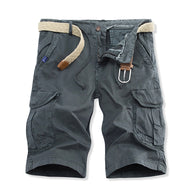Herren vielseitige Cargo-Shorts mit verstellbarem Gürtel WW