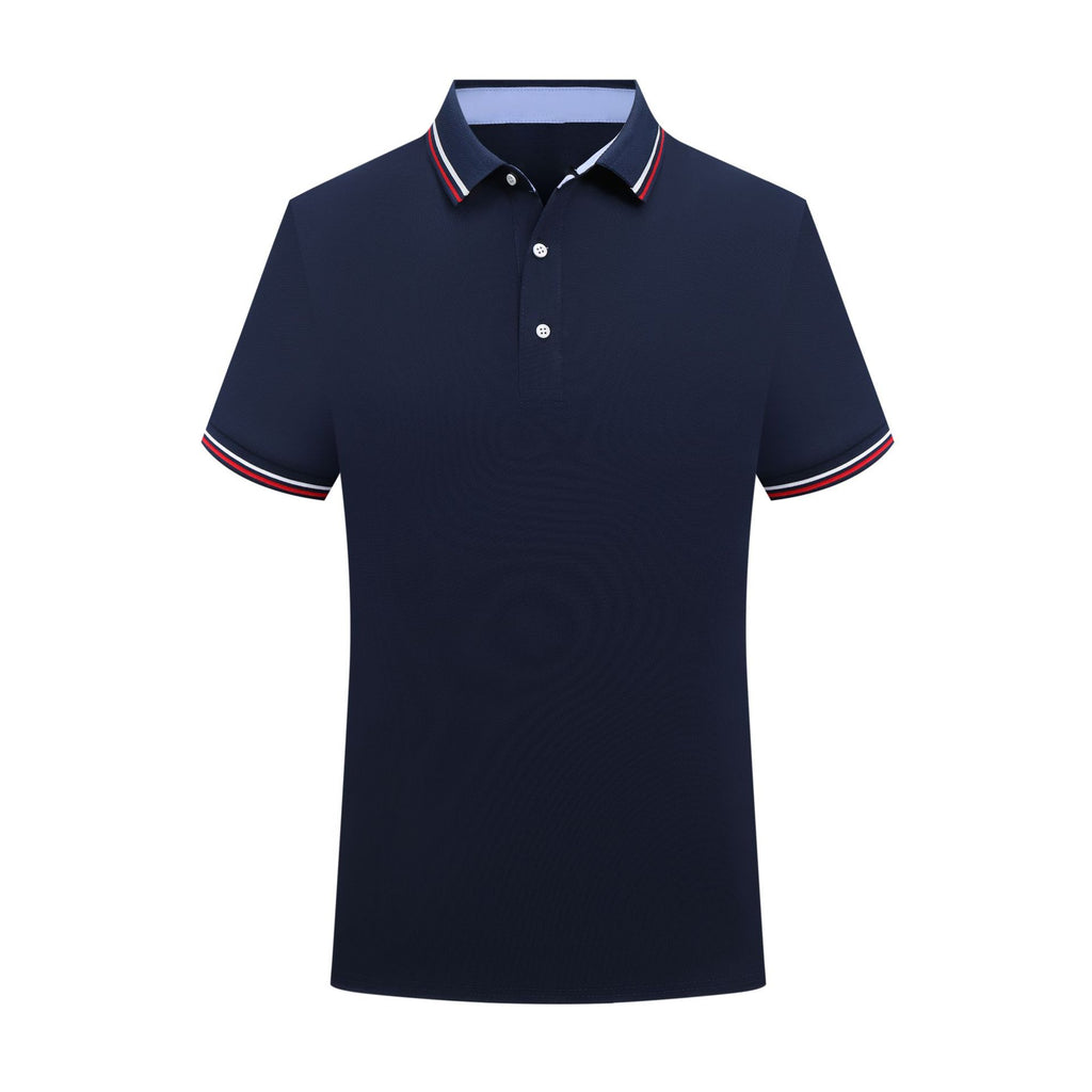 Herren Poloshirt mit kontrastierenden Streifen WW