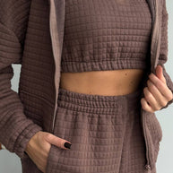 Damen bequemer und modischer Sweat-Anzug WW