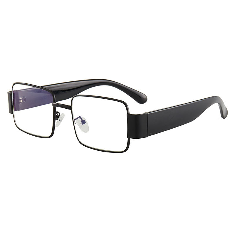 W&W | Quadratische dünne Sonnenbrille mit großem Rahmen