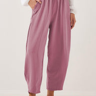 Damen bequeme und luftige Relaxhose WW