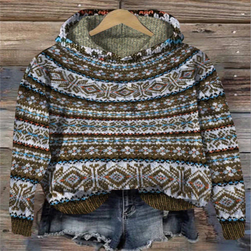 WW | Gemütlicher Hoodie mit Muster