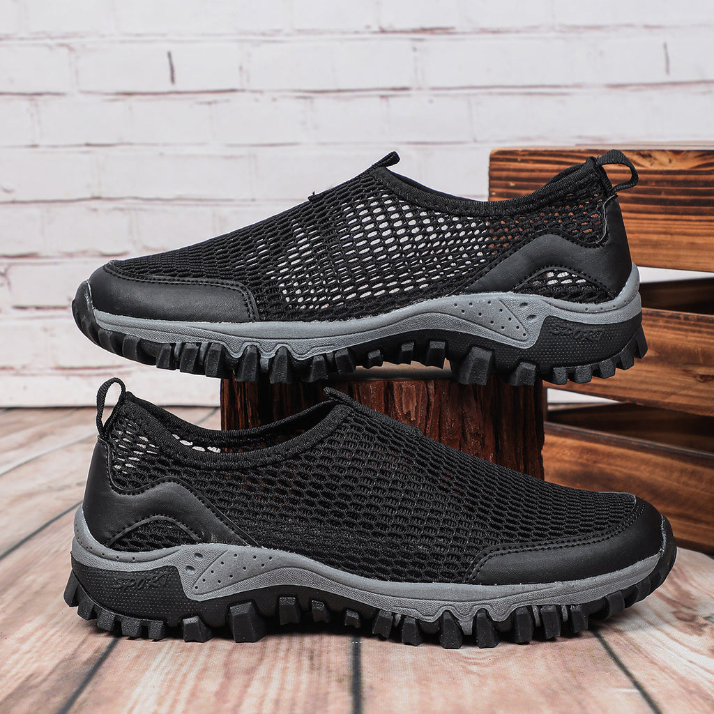 Damen Outdoor Freizeit-Schuhe mit rutschfester Sohle und atmungsaktivem Mesh WW
