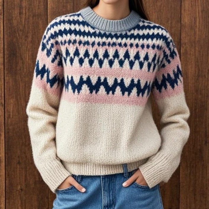 WW | Stilvolle Wintergemusterte Pullover