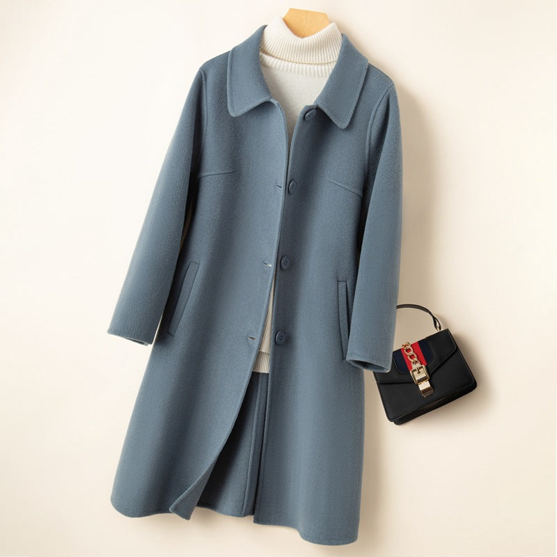 WW | Mantel mit Peter Pan Kragen