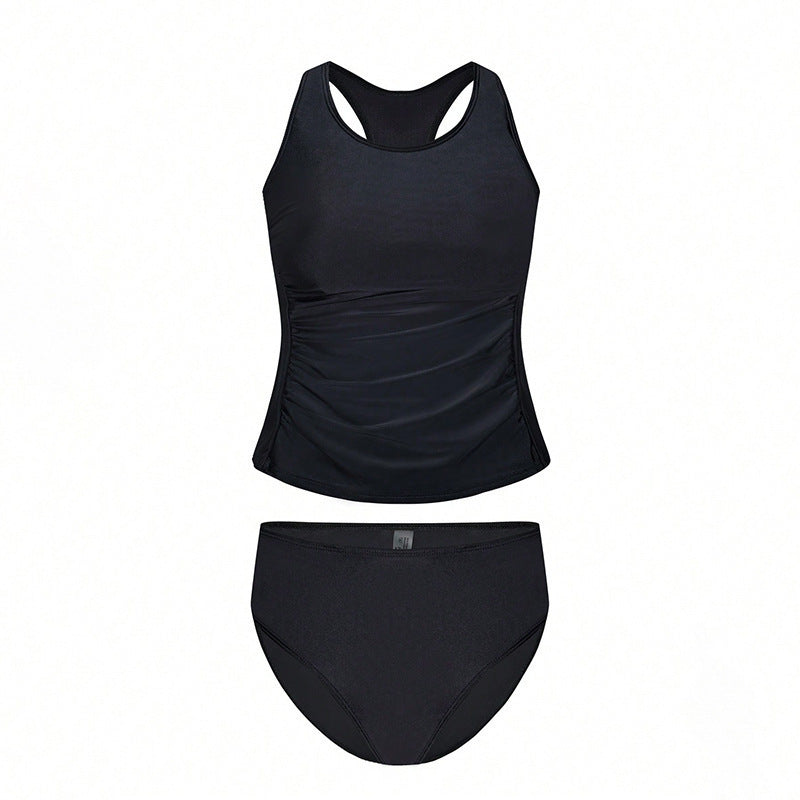 Damen Schwimmanzug mit figurformendem Schnitt und elegantem Raffungseffekt WW