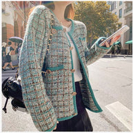 Damen Strickjacke mit elegantem Design und praktischen Taschen WW