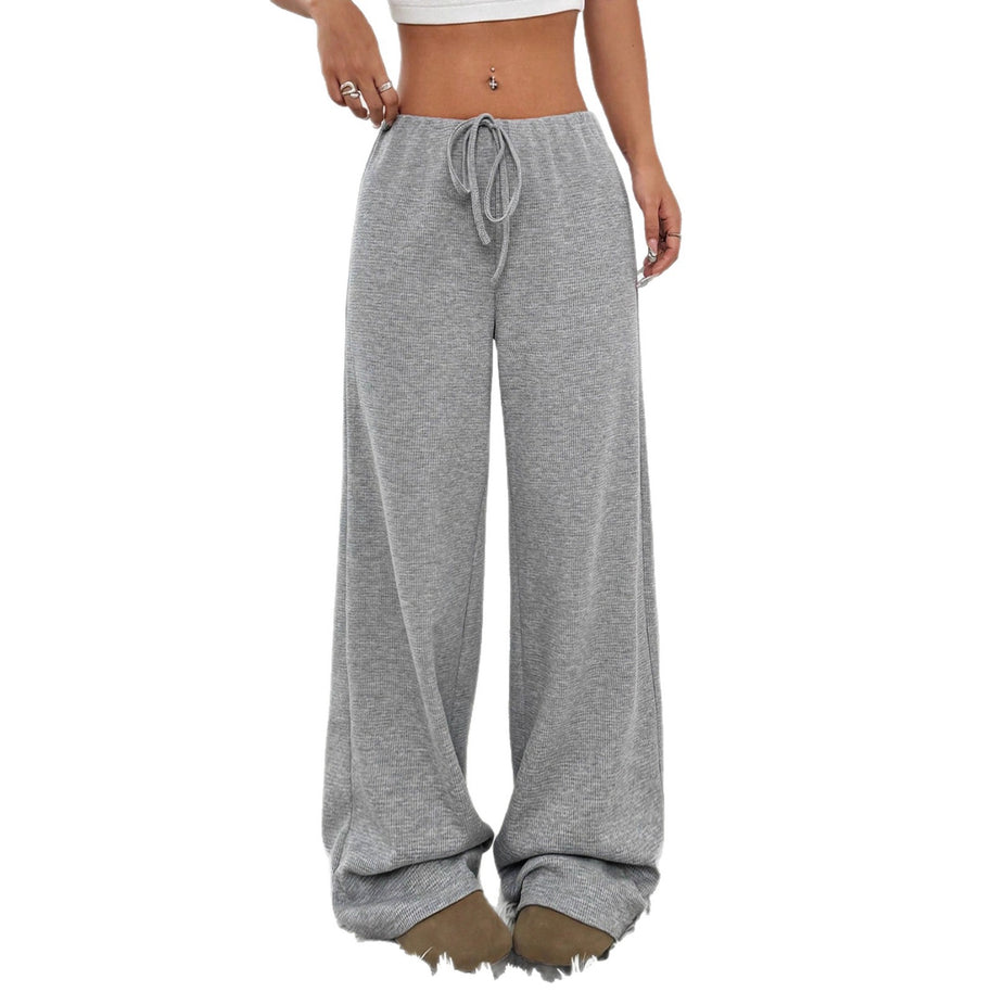Damen bequeme Relaxhose mit weichem Material und elastischem Bund WW