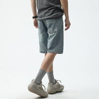 Herren Denim-Shorts im lässigen Relaxed Fit mit seitlichen Taschen WW