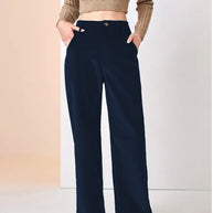 Damen Weite Cordhose WW